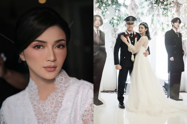 9 Makeup dan Busana Pernikahan Furry Citra, Menikah dengan Abdi Negara