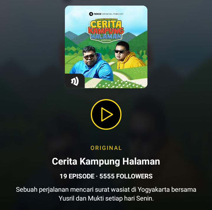 Sisi Lain Yogyakarta Lewat Podcast Cerita Kampung Halaman