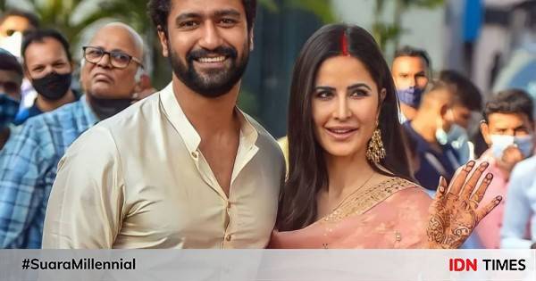 10 Potret Katrina Kaif Dan Vicky Kaushal Usai Menikah, Manis