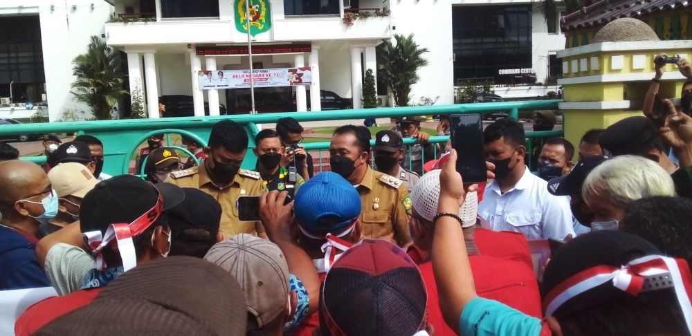 Pengemudi Becak Motor Demo di Pemko Medan, Tuntut Kesejahteraan Hidup