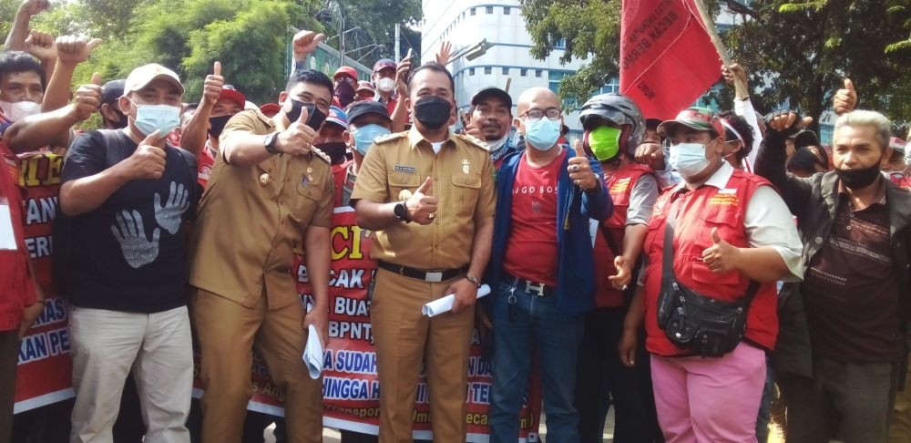 Pengemudi Becak Motor Demo di Pemko Medan, Tuntut Kesejahteraan Hidup