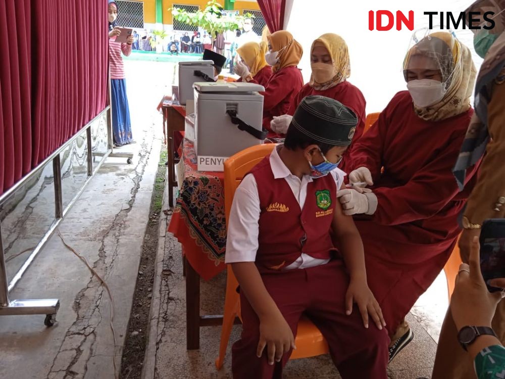 Pemkot Bandar Lampung Mulai Vaksinasi Anak, Targetkan 180 Ribu Jiwa