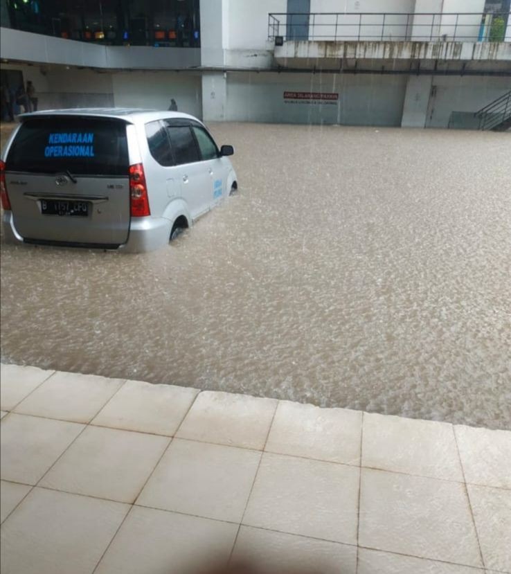 Sejumlah Titik di Kawasan Bandara Soekarno-Hatta Tergenang Banjir