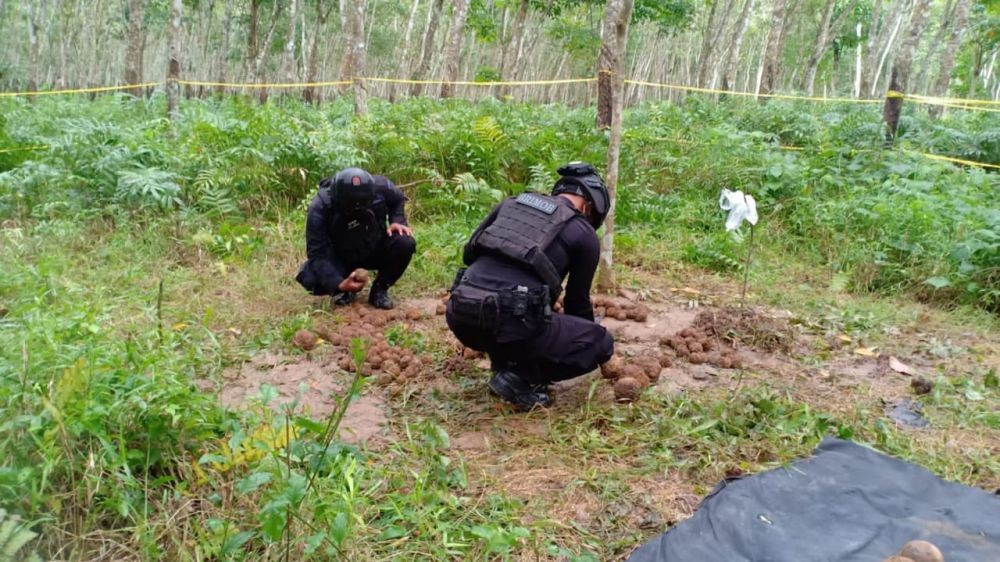 206 Benda Mirip Granat Ditemukan di Banyuwangi, Beberapa Masih Aktif