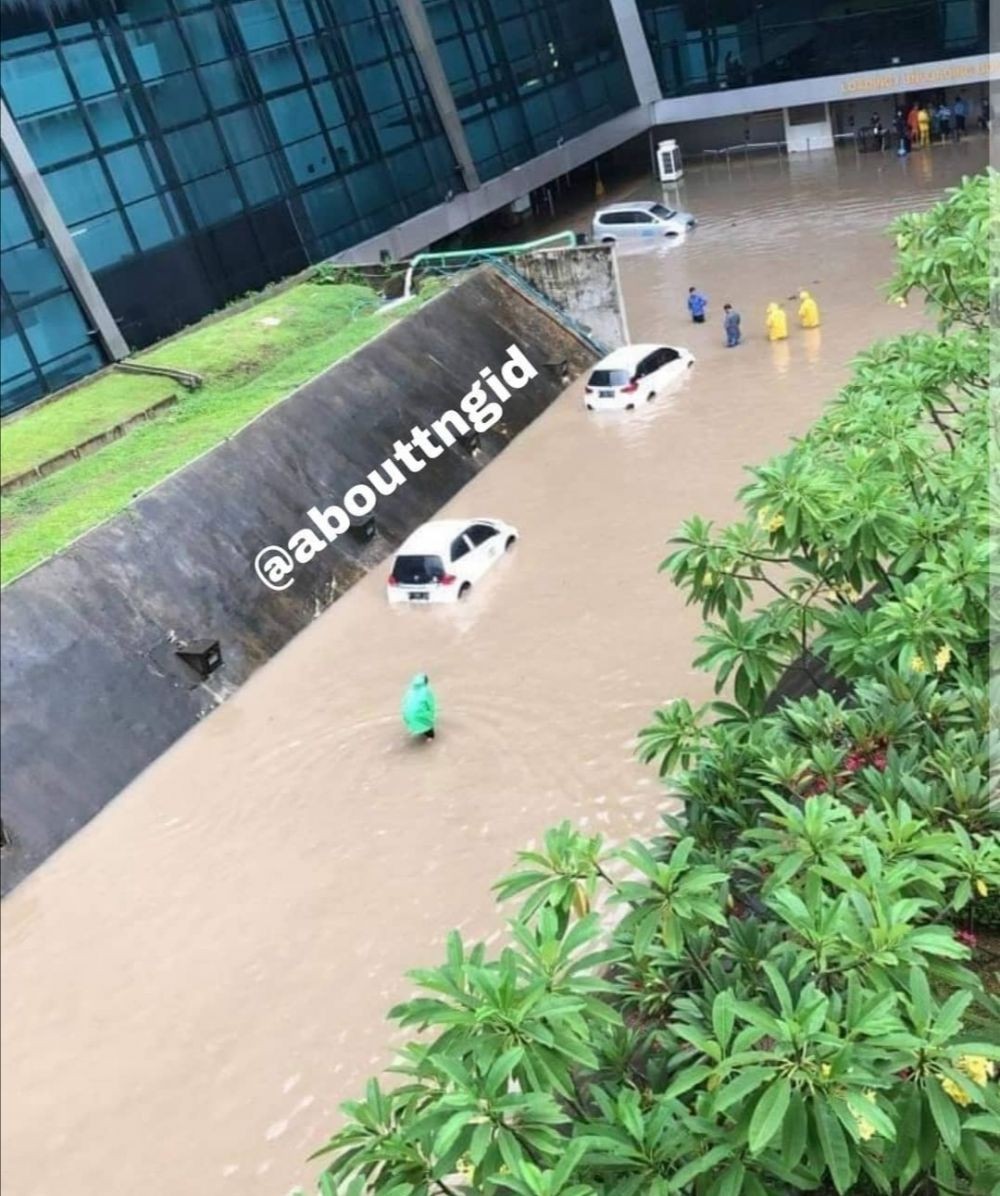 Sejumlah Titik di Kawasan Bandara Soekarno-Hatta Tergenang Banjir
