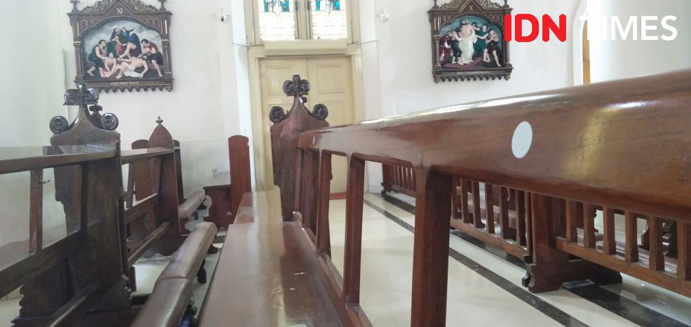 Batasi Kapasitas, Jemaat Luar Kota Dilarang Ikut Misa di Gereja Gedangan Semarang