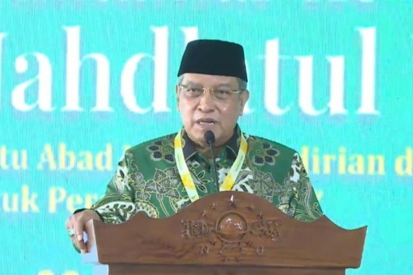 Di Hadapan Jokowi, Said Aqil Sebut FPI-HTI saat Pembukaan Muktamar NU
