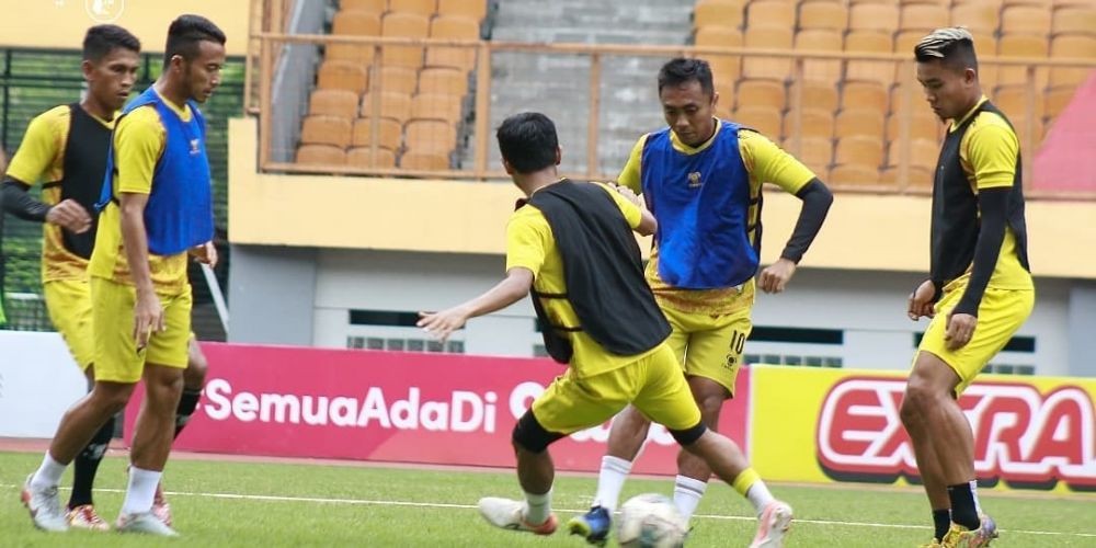 Fisik 3 Pemain Sriwijaya FC Jadi Fokus Liestiadi saat Latihan
