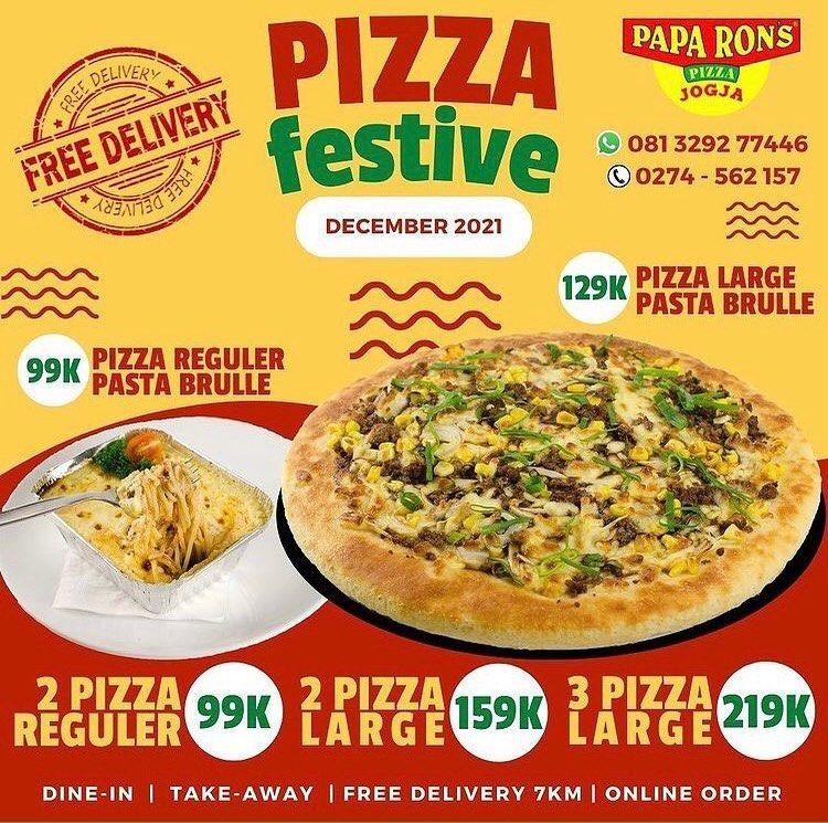 7 Promo Makan di Jogja Sampai Akhir Tahun, dari Pizza hingga Bakpia!