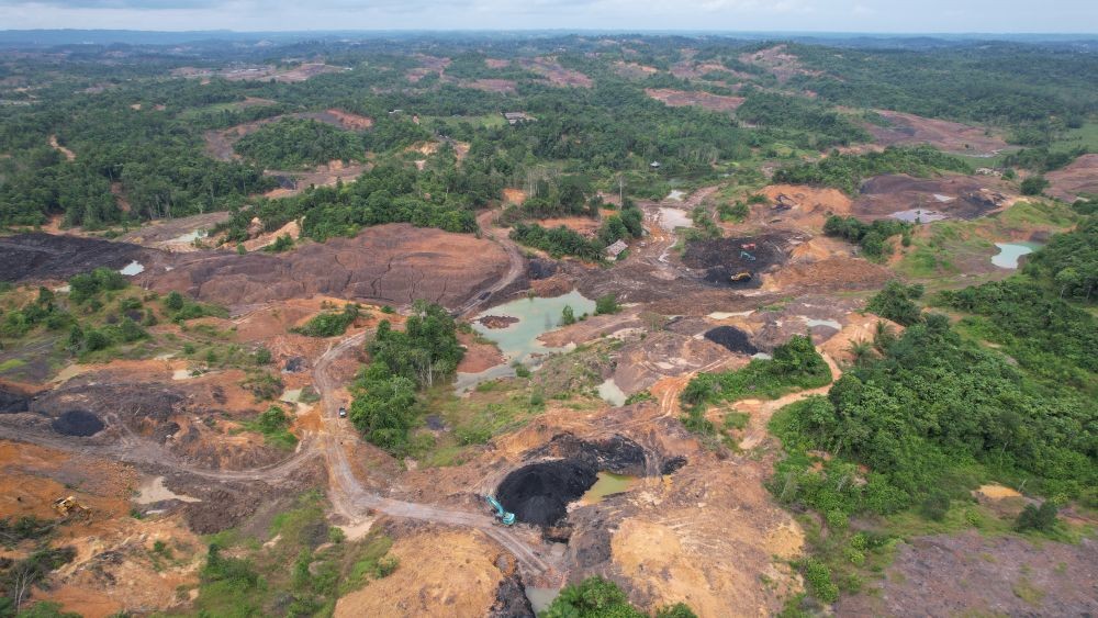 Gakkum KLHK Tindak Tambang Ilegal di Tahura, Bukit Soeharto