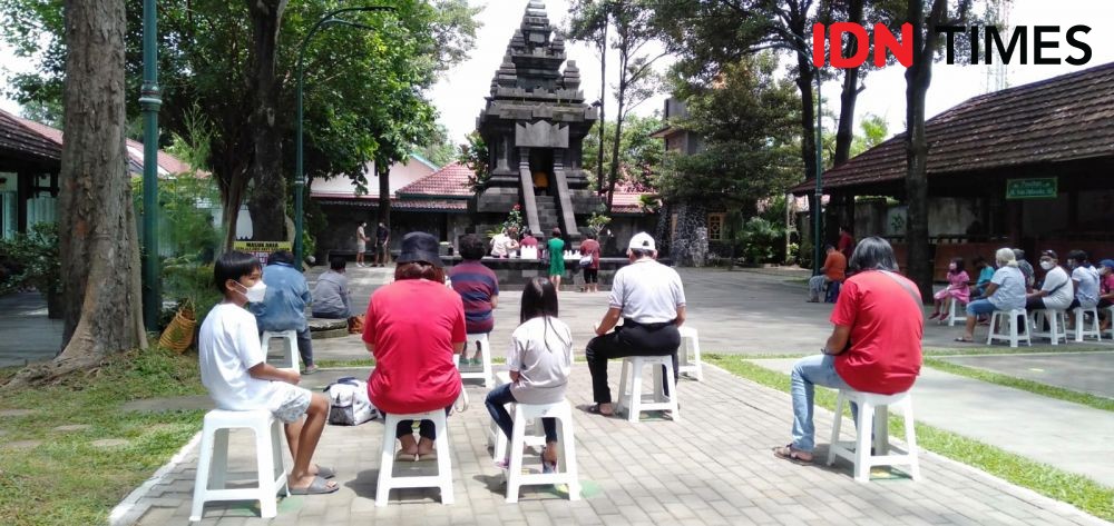 Uniknya Candi HKTY Ganjuran, Bikin Peziarah Enggan Pulang