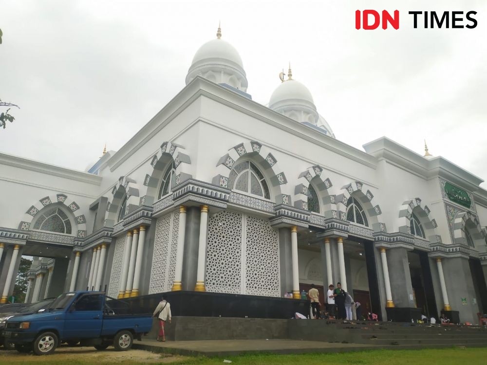 10 Potret Megah Masjid Safinatul Ulum UIN Lampung Diresmikan Ma'ruf Amin 