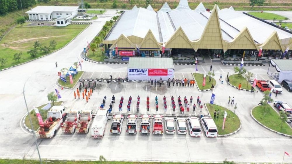 Hutama Karya: 1.055.132 Kendaraan Melintas di Tol Sumatera saat Nataru