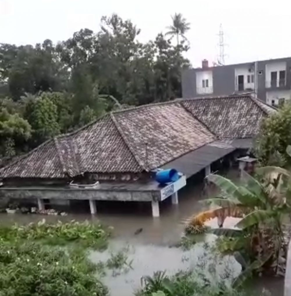 9 Potret Palembang Dikepung Banjir di Hari Natal  
