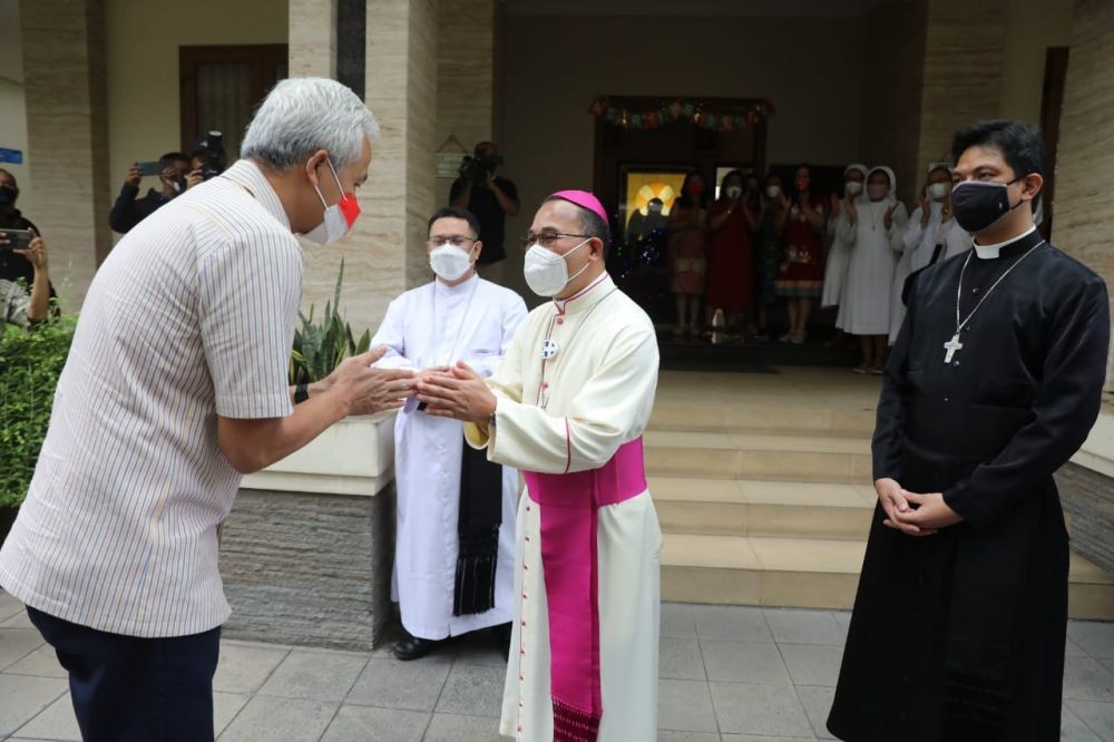 Uskup Agung Semarang Gembira Umat Katolik bisa Ibadah Natal Tatap Muka