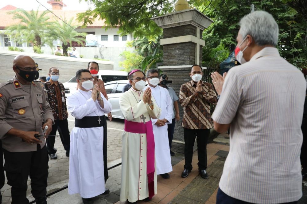 Uskup Agung Semarang Gembira Umat Katolik bisa Ibadah Natal Tatap Muka