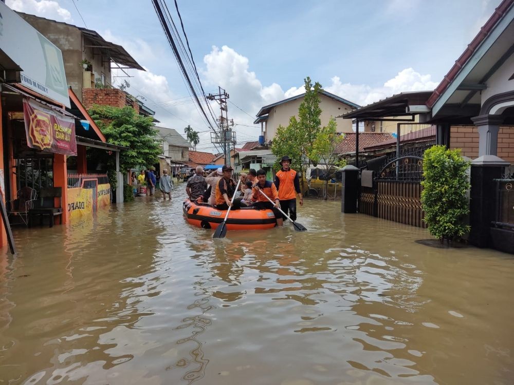 Jasad Korban Terbawa Arus Banjir Ditemukan, Ternyata Warga Kertapati