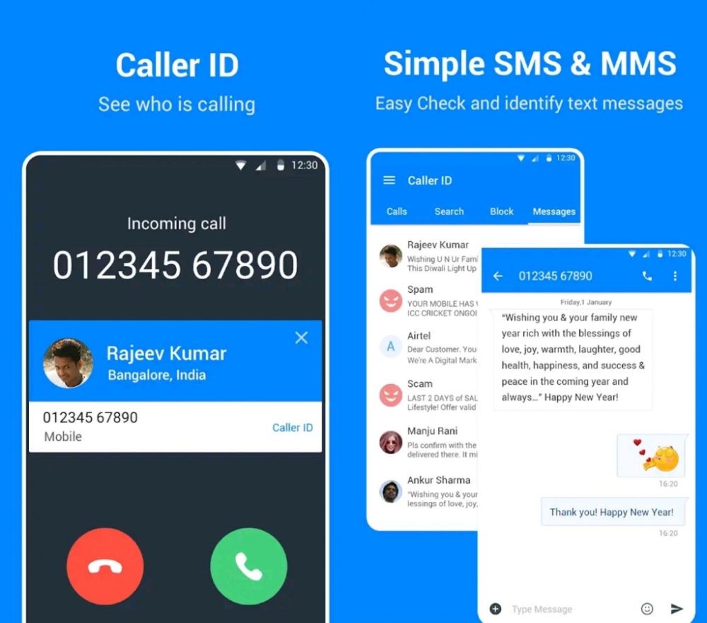 Five call. Truecaller: Caller ID & Block.