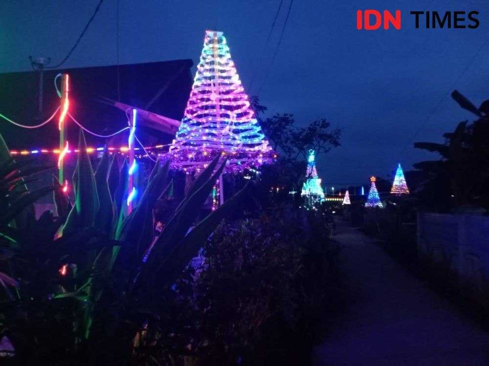Mengintip Keindahan Suasana Natal Kampung Toraja di Samarinda