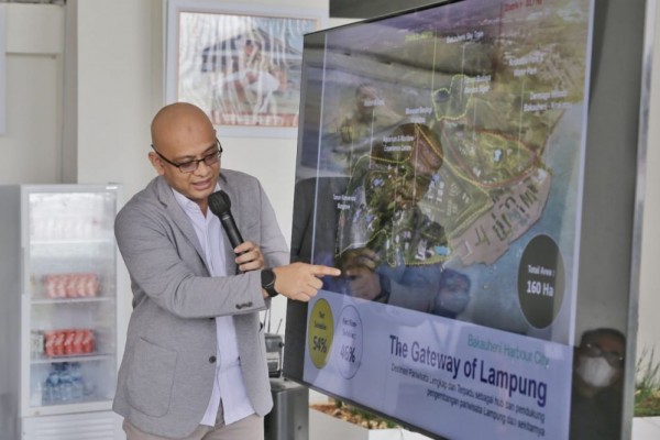 Masuk Tahap I, Beberapa Bangunan Bakauheni Harbour City Rampung 2022