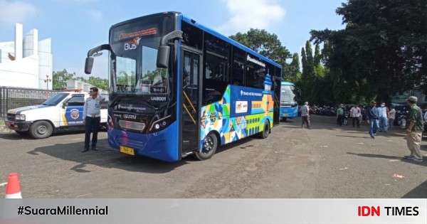 85 Bus Trans Metro Pasundan Mengaspal Wilayah Bandung Raya