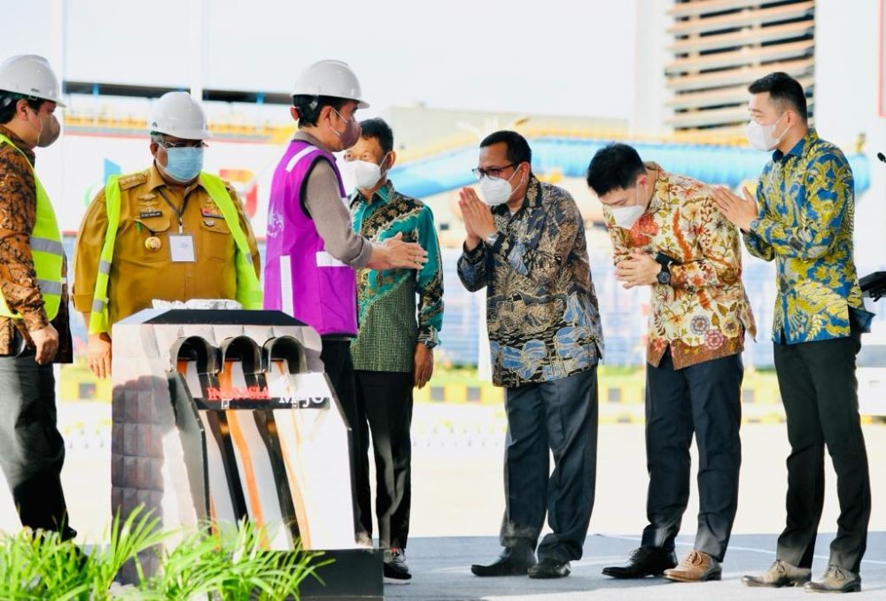 Resmikan Smelter Nikel di Konawe, Jokowi: Dongkrak Nilai Tambah!