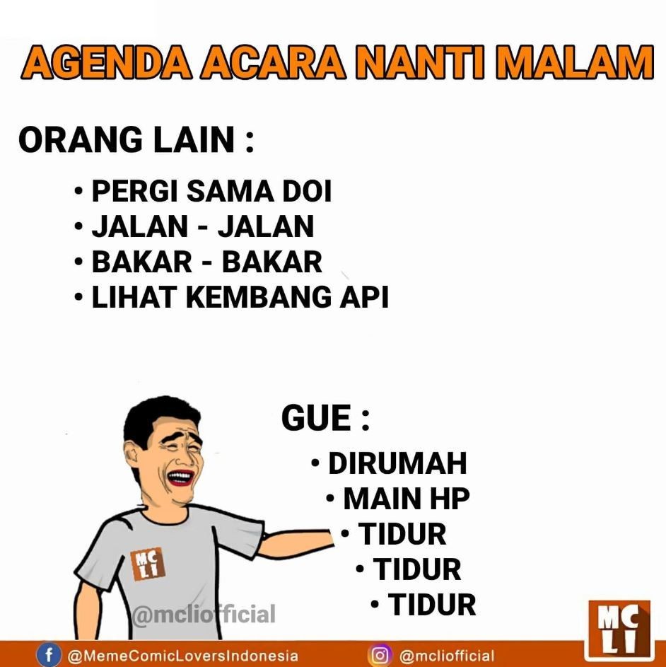 10 Meme Tahun Baru Orang Lain Vs Gue Jangan Gitu Dong