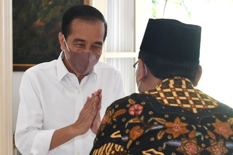 Jokowi dan Ketua PBNU Gus Yahya Bertemu di Istana Bogor, Bahas Apa?