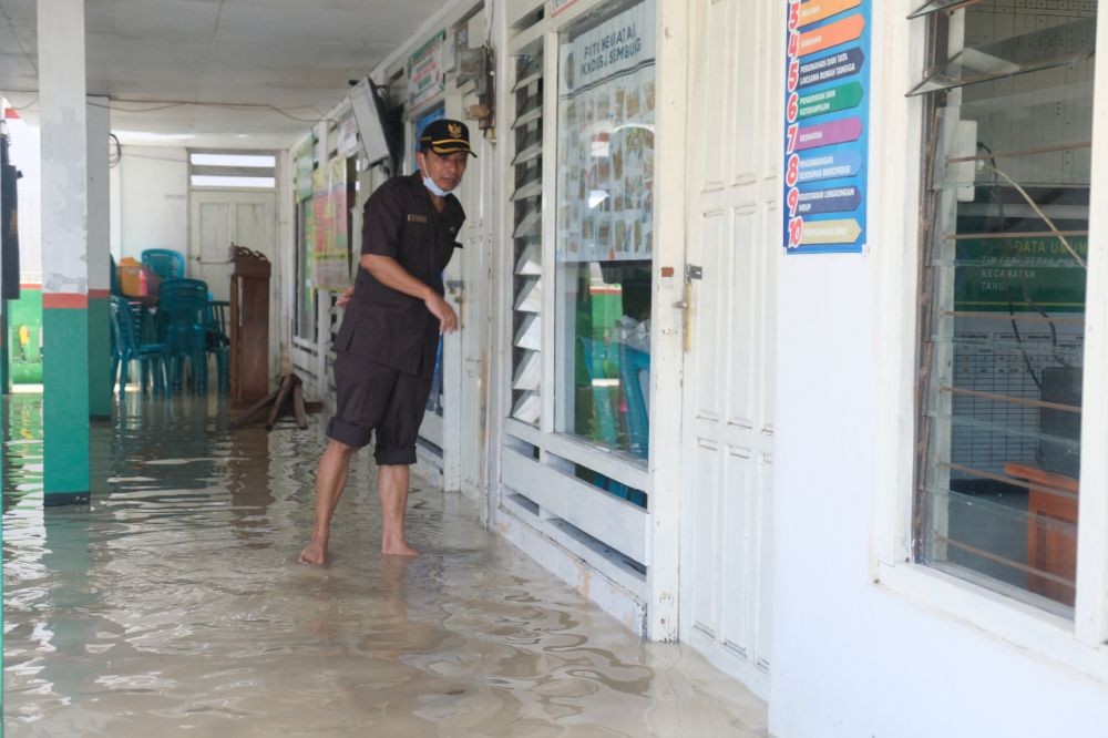 Ratusan Rumah Warga Kapas Bojonegoro Terendam Banjir