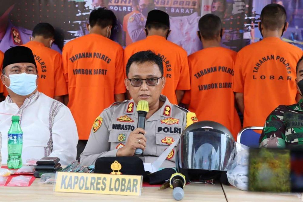 Angka Kriminalitas di Lombok Barat Berkurang dalam Setahun