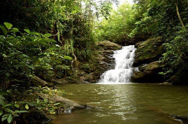 Segarnya Air Terjun Berambai di Samarinda