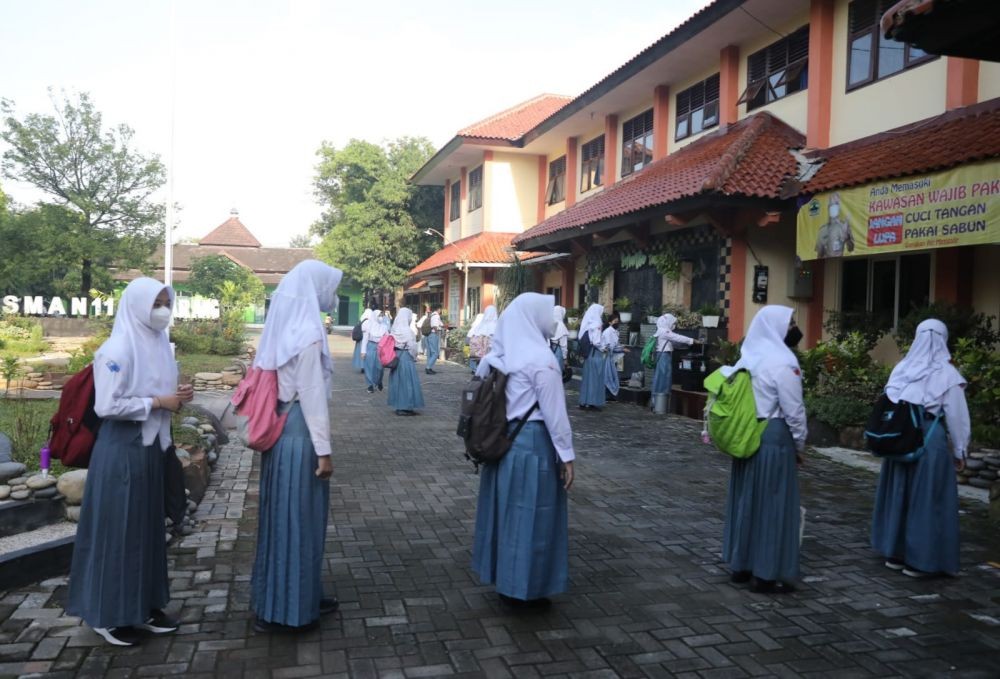 Duh! PTM Terbatas di Provinsi Lampung Resmi Diberhentikan Sementara