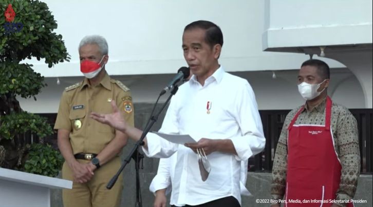 Telan Biaya Rp249 Juta Pasar Johar Semarang Diresmikan Jokowi 