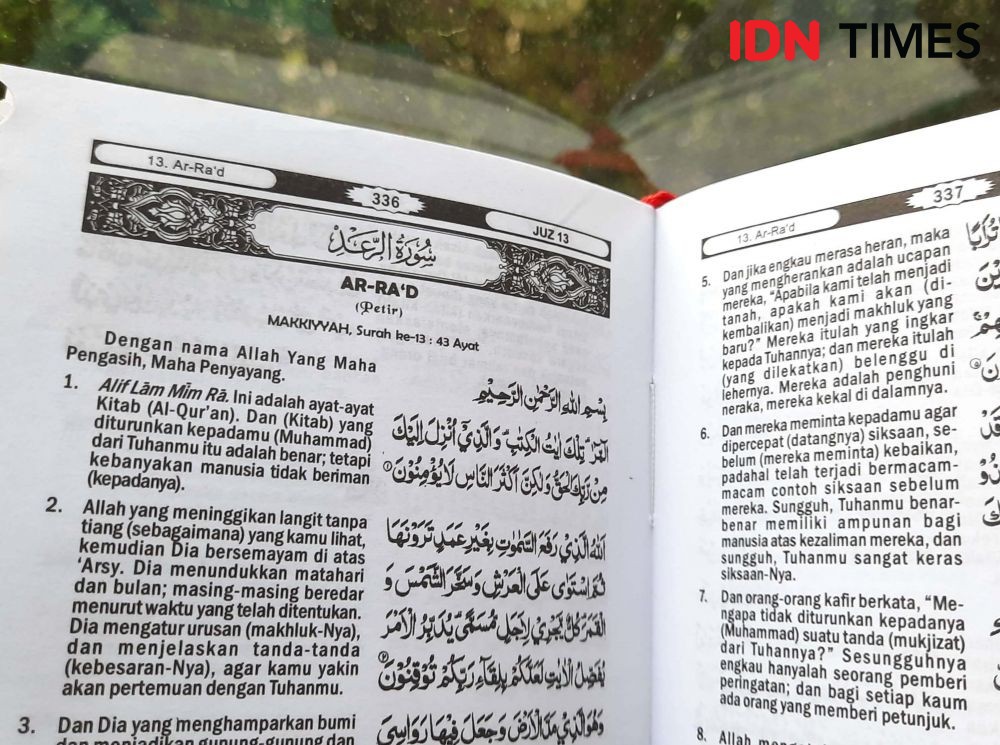 Urutan Surah dalam Al-Qur’an Juz 13 dan Kandungannya