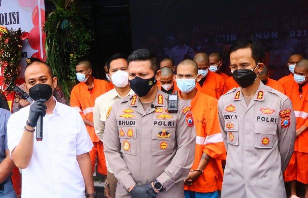 Polisi Gagalkan Peredaran 2,6 Kilogram Narkoba di Kota Malang