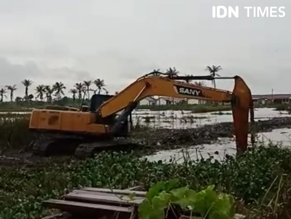 Banjir Kembali Terjadi, Palembang Bangun Pompa di Kalidoni