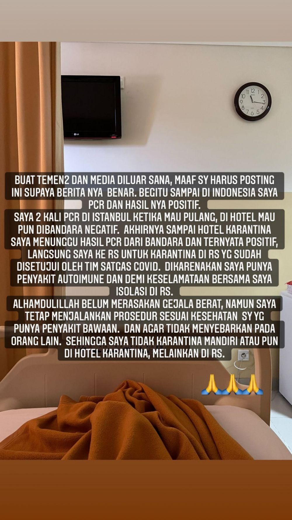 Klarifikasi Ashanty Soal Dirinya Positif COVID