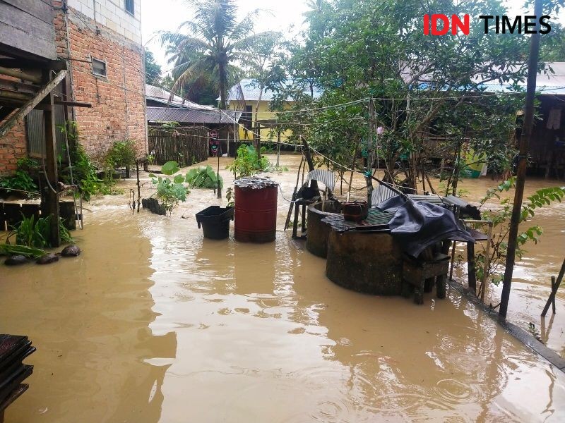 Hujan Deras, Tiga Wilayah di Kawasan IKN PPU Terendam Banjir