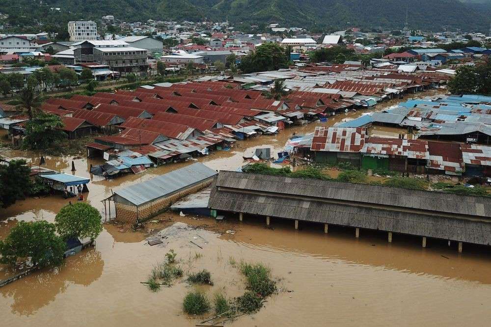 6 Potret Parahnya Bencana Banjir Yang Melanda Jayapura Papua