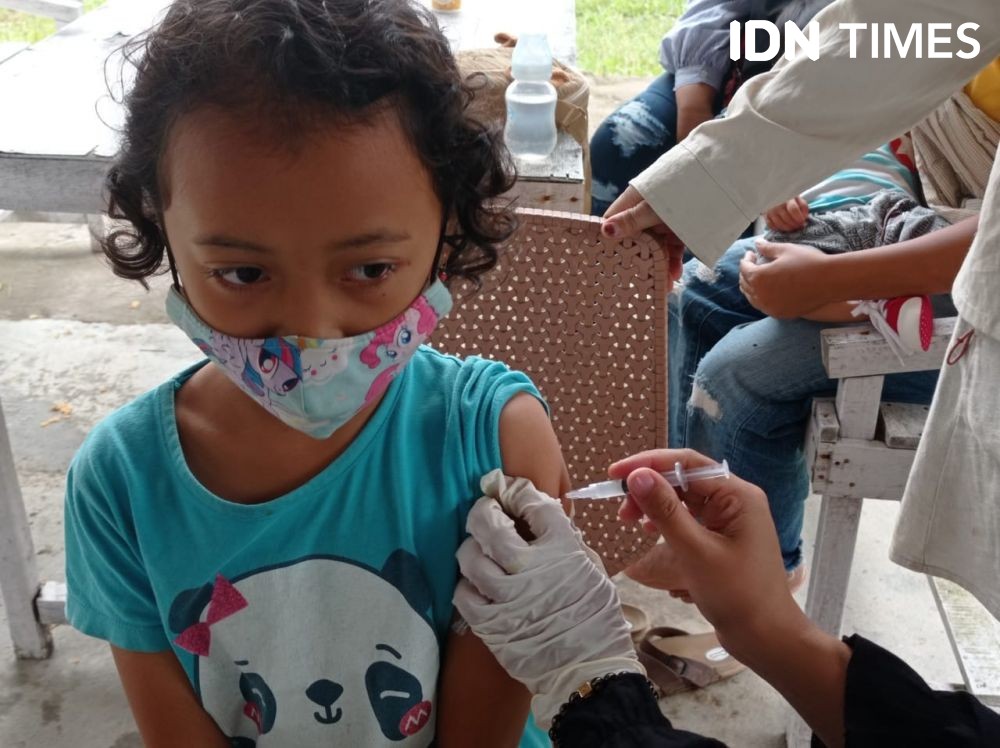Palembang Menarget 2 Ribu Anak Usia 6-11 Tahun Vaksinasi Tiap Hari