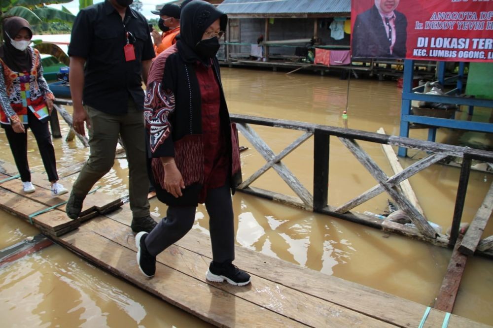 Persoalan Banjir di Sembakung Nunukan Sudah Mulai Surut