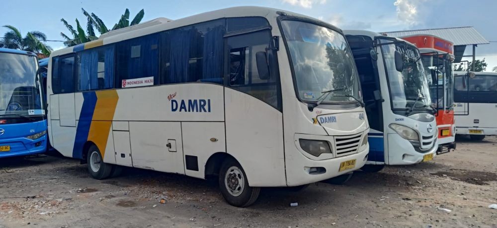 Operasional Bus Damri Balikpapan-IKN Diprotes Angkutan Bandara