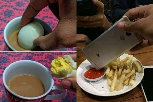 10 Potret Orang Cocol Makanan Ini Ngasal Banget, Penistaan Nih