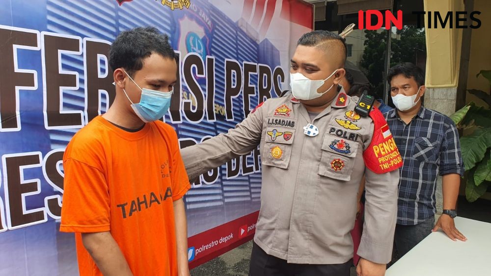 Tawuran Antar Geng Di Depok Live Medsos, 1 Orang Terluka