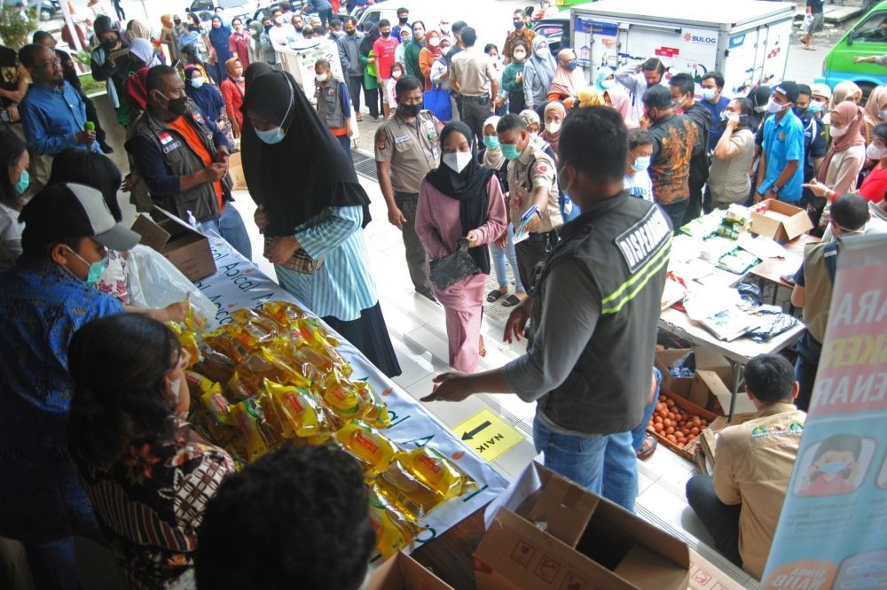 Catat! 7 Titik Pasar Murah Pemkot Bandar Lampung Februari 2022