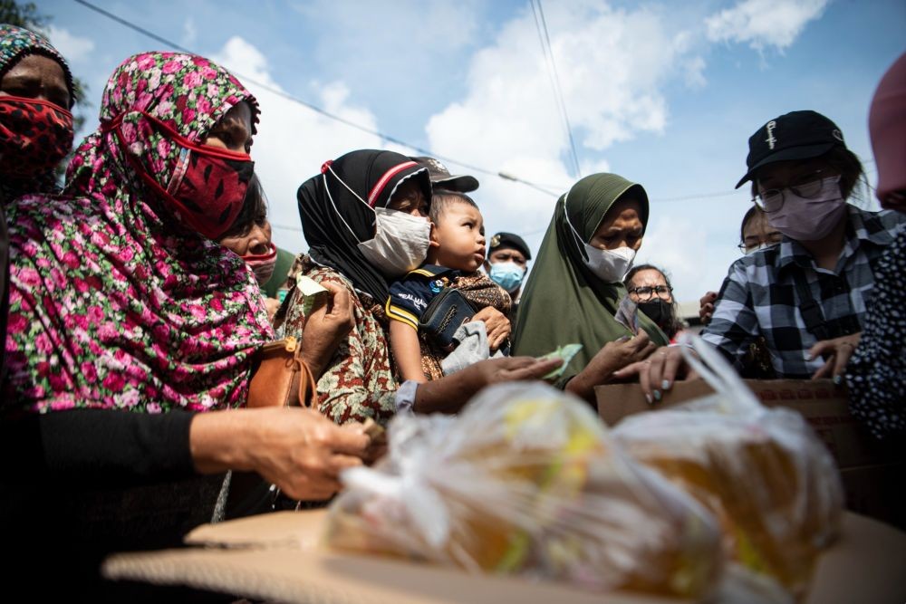 Warga Makassar Sulit Dapatkan Minyak Goreng Satu Harga