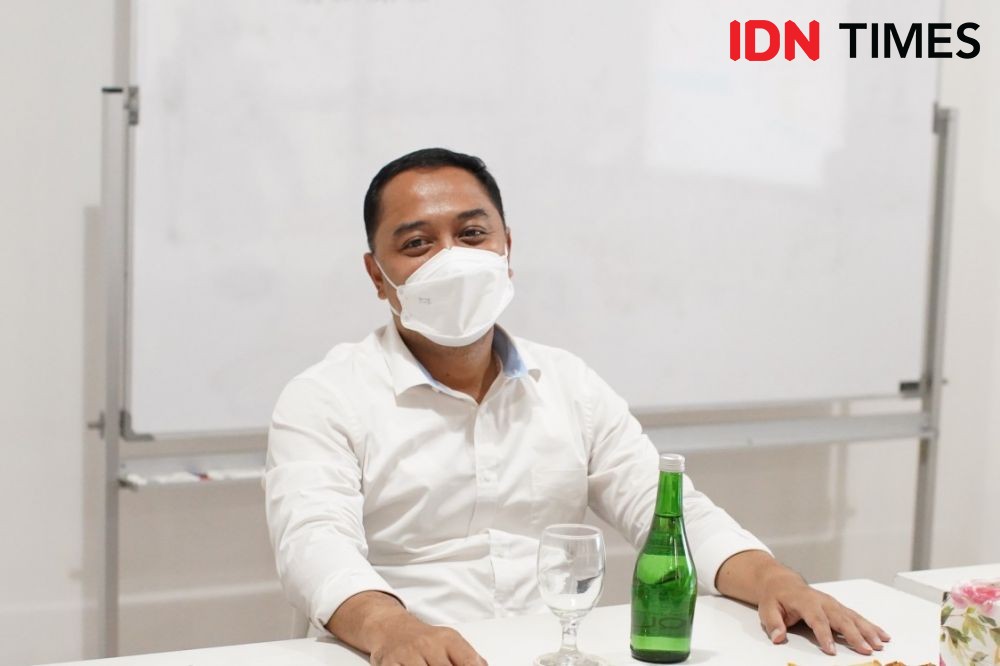 Sambang ke IDN Media, Eri Ajak Media Kritisi Kinerja Pemkot Surabaya