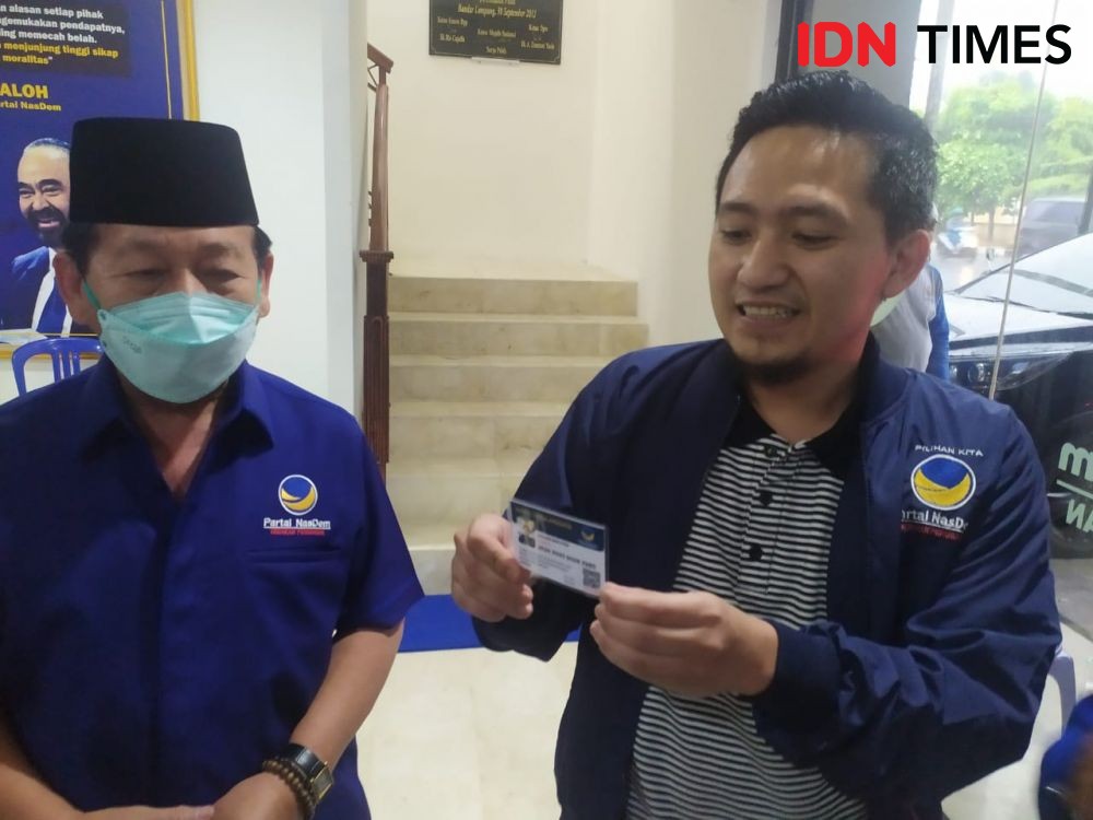 Eks Bupati Tanggamus Dikabarkan ke NasDem, Ketua DPW: Belum Final