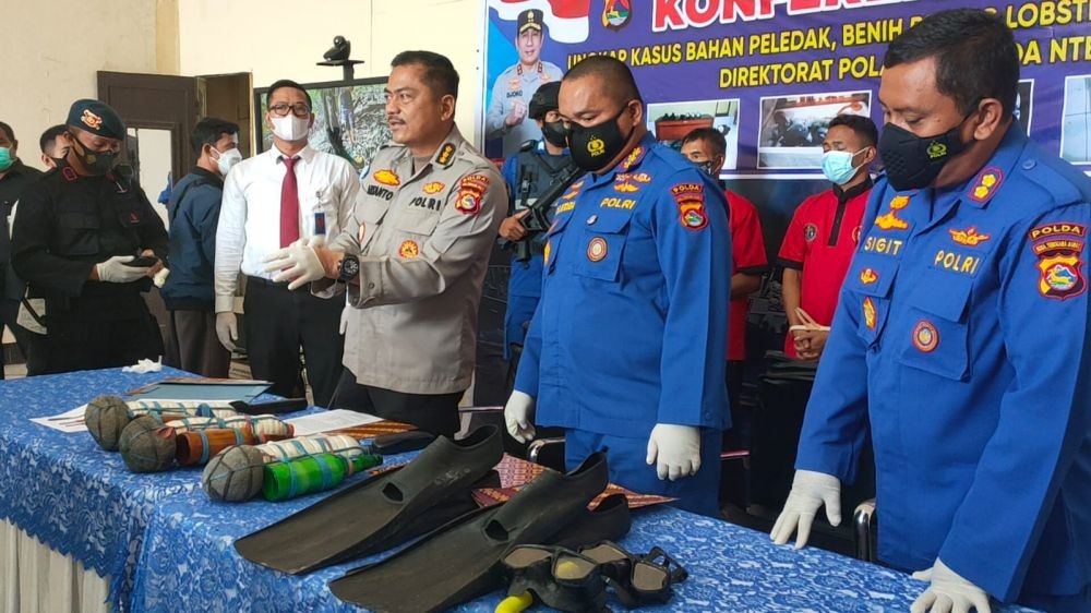 Praktik Bom Ikan di Sumbawa, Nelayan Lombok Ditangkap Polisi