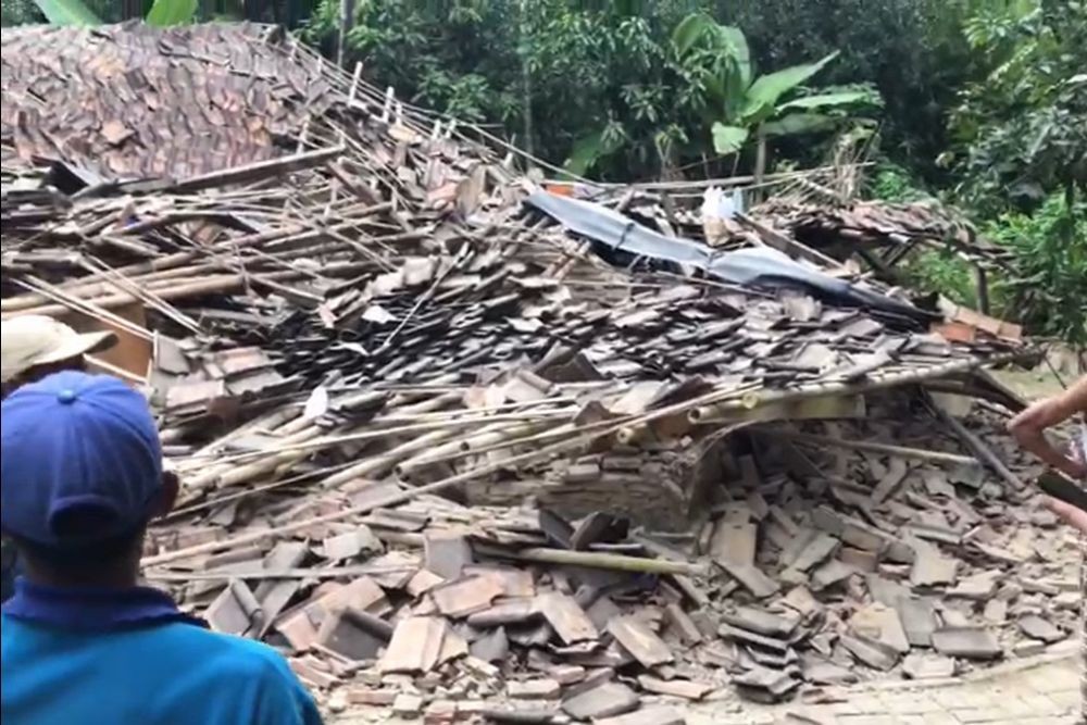 738 Rumah di Kabupaten Pandeglang Rusak Akibat Gempa M6,7  